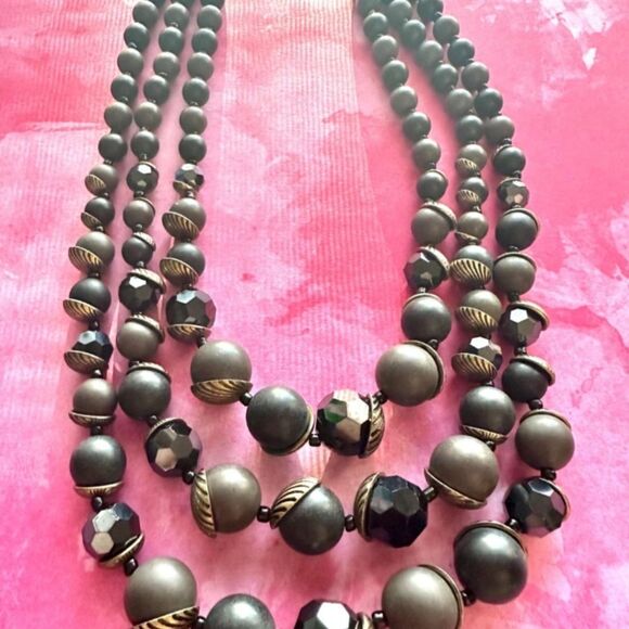Premier Designs Jewelry CROWD PLEASER Necklace 16"+4" NWOT - Picture 3 of 10